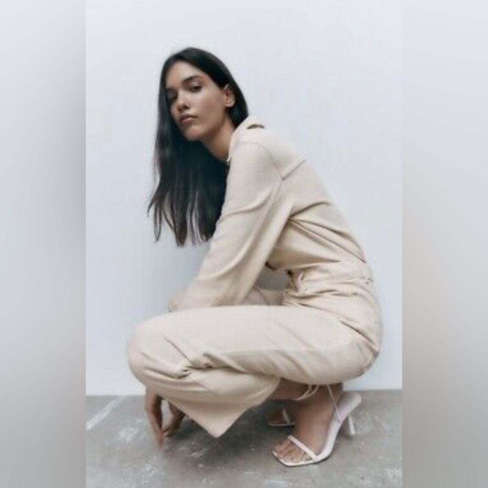 Zara Denim Coveralls